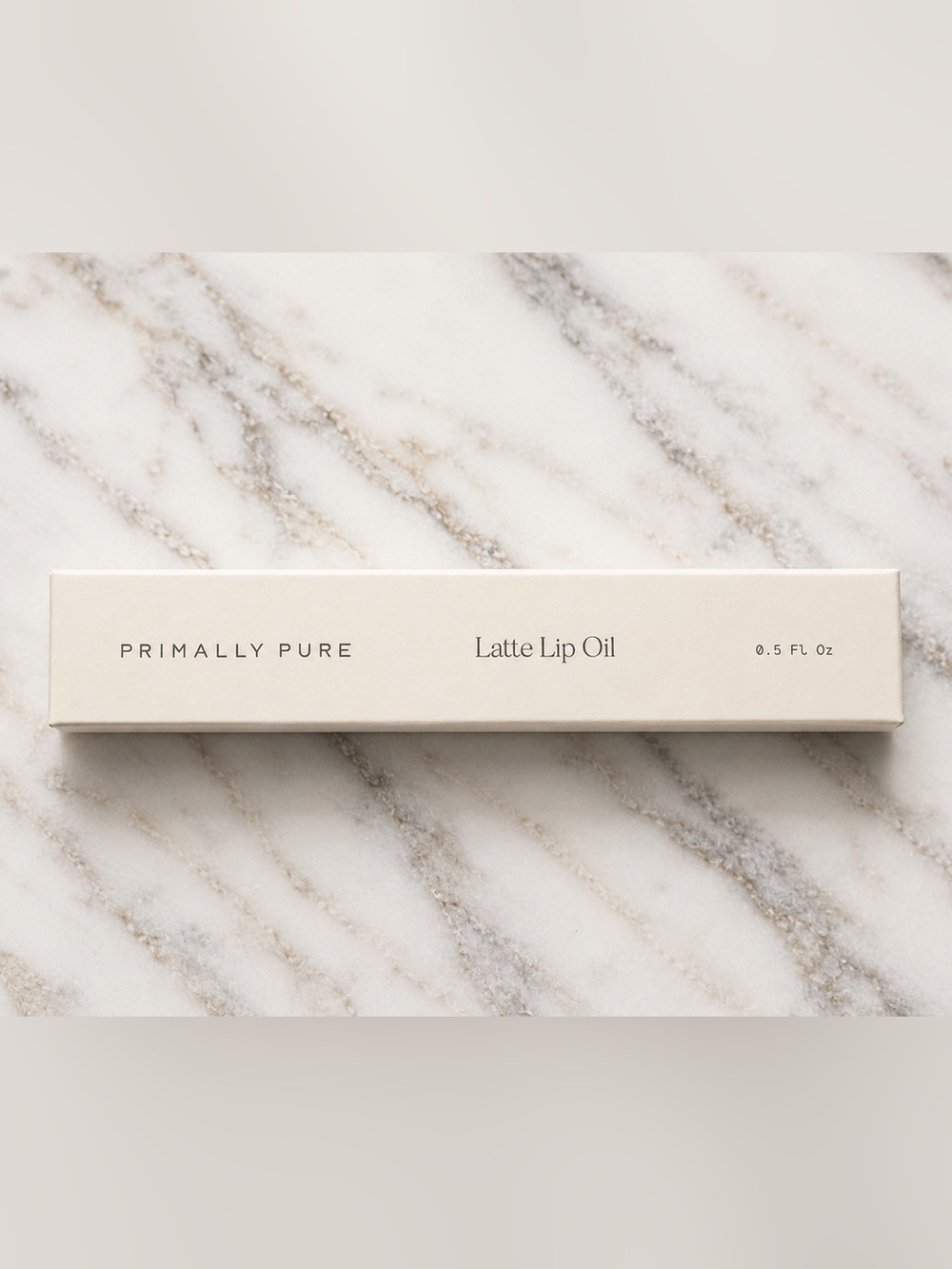 Primally Pure Latte Lip Oil